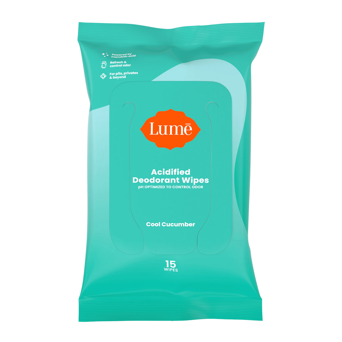 Cool Cucumber | Deodorant Wipes (15 count)